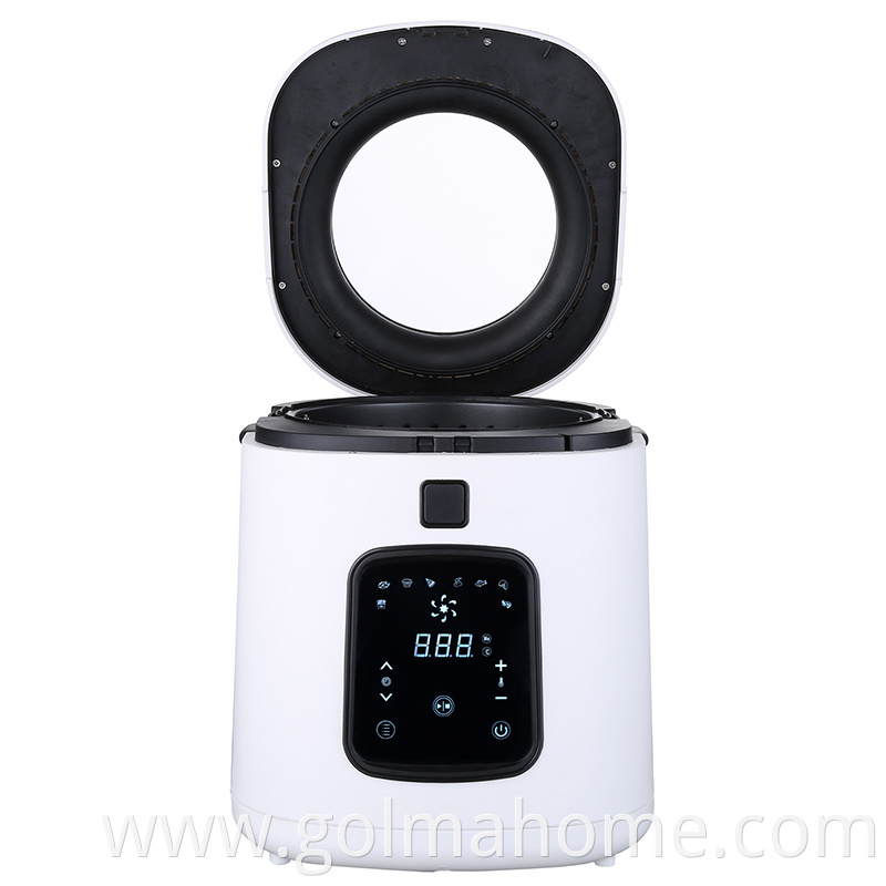 Digital Matt White Air Fryer